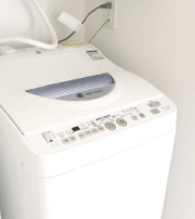 備え付け洗濯乾燥機